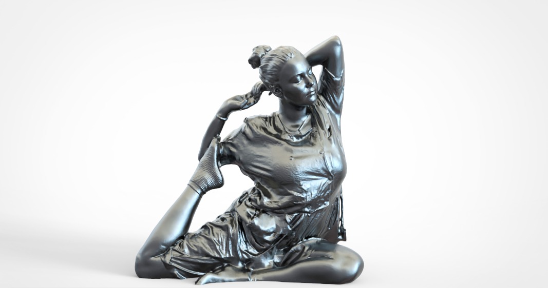 3d scanned figure
